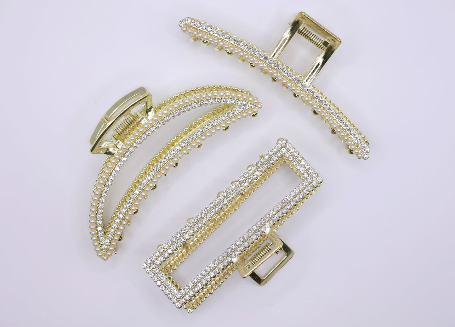 Rhinestone Claw Clip